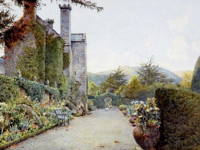 1863-Ernest Arthur Rowe - Rowe The Terrace Gwydyr